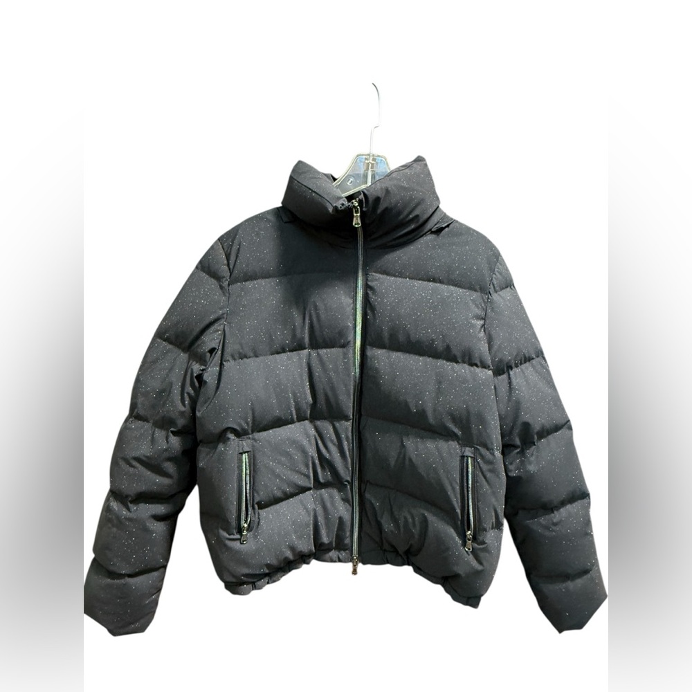NWOT! ANATOMIE Erika Glitter Puffer in Black